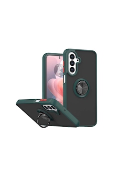 Samsung Galaxy A37 5g Montreal Yüzüklü Silikon Kapak - Yeşil Evimdeyokyok Samsung Galaxy A37 5g Montreal Yüzüklü Silikon Kapak - Yeşil Evimdeyokyok