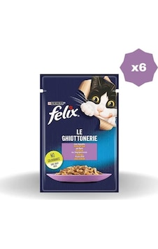 Felix Kedi Yaş Mama Kuzu Etli 85 Gr - 6 Adet Felix Kedi Yaş Mama Kuzu Etli 85 Gr - 6 Adet