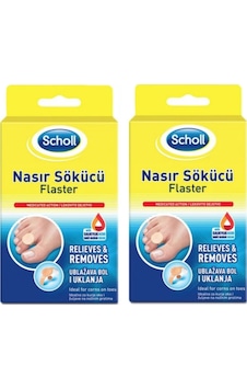 Scholl Su Geçirmez Nasır Sökücü Flaster 2'li