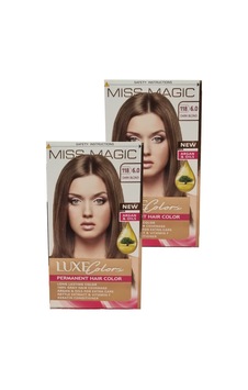 Miss Magic Saç Boyası 6.0 Koyu Kumral Sarı 2'li