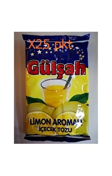 Gülşah Limon Aromalı Toz İçecek 25x300 Gr 1 Koli Gülşah Limon Aromalı Toz İçecek 25x300 Gr 1 Koli