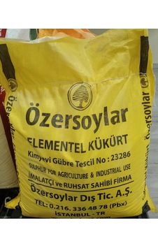 Özersoylar Elementel Kükürt 25 Kg