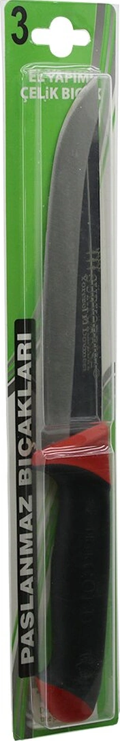 Süryörbisa No-3 Kasap Et Bıçak - Kurban Çift Renkli Plastik Saplı 4741 Ahşap - Kırmızı Süryörbisa No-3 Kasap Et Bıçak - Kurban Çift Renkli Plastik Saplı 4741 Ahşap - Kırmızı