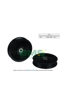 BMS 247 Alternatör Gergi Rulmanı Espace-Laguna II-Master 2.2 DCI 00- -Movano 2.2 Dtı 00-