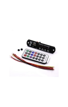 Mikrofonlu Bluetooth Radyo Usb Aux Sd Kart Mp3 Çalar 12 V