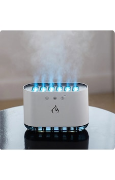 900 Ml Ultrasonik Hava Nemlendirici Buhar Makinesi Ve Aroma Difüzörü 6 Spray Rgb Modlu Sese Duyarlı 900 Ml Ultrasonik Hava Nemlendirici Buhar Makinesi Ve Aroma Difüzörü 6 Spray Rgb Modlu Sese Duyarlı