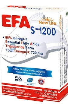 Efa-S 1200 45 Kapsül Omega 3