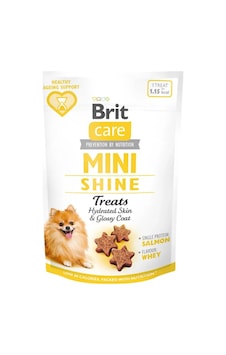 Brit Care Mini Treats Shine Somonlu Yarı Nemli Küçük Irk Köpek Ödül Maması Brit Care Mini Treats Shine Somonlu Yarı Nemli Küçük Irk Köpek Ödül Maması