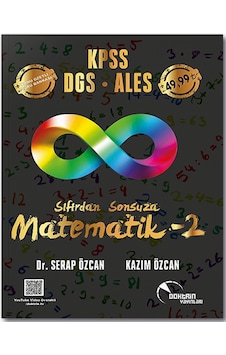 2022 KPSS DGS ALES Sıfırdan Sonsuza Matematik-2 2.Cilt Konu Özet