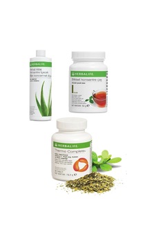 Herbalife Set Aloevera Içecek, Şeftali Aromalı 50 Gr Çay, Thermo Complete Herbalife Set Aloevera Içecek, Şeftali Aromalı 50 Gr Çay, Thermo Complete