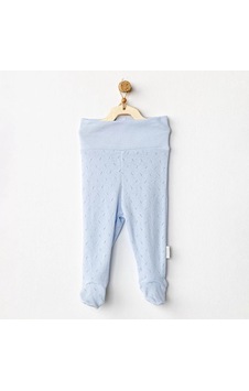 Melonika Jacquard Patikli Bebek Pantolon Blue Çok Renkli