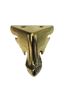 Kelebek Ahşap, Sunta Sandık Ayağı, Kutu Ayak 3,5 Cm - Sarı Altın Kelebek Ahşap, Sunta Sandık Ayağı, Kutu Ayak 3,5 Cm - Sarı Altın