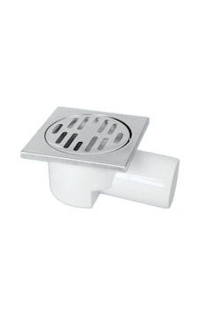 Gama Melez Yer Süzgeci 50 Mm Yandan Çıkışlı 10x10 Cm Çok Renkli