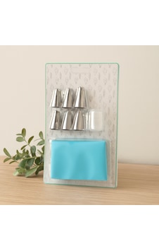 Pasta Süsleme Seti 8 Parça Krema Torbası + 7 Uç Çr