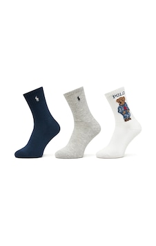 Polo Ralph Lauren 3'lü Erkek Çorap 455882850001 Çok Renkli Polo Ralph Lauren 3'lü Erkek Çorap 455882850001 Çok Renkli