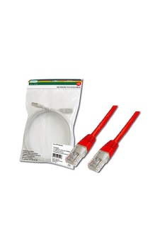 Digitus Dk-1511-150/r 15 Mt Cat5e Awg26/7 U/utp Kırmızı Patch Cord Kablo