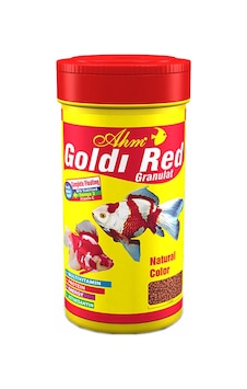 Ahm Goldı Red Gran. Japon Balığı Yemi Kırmızı 100 Ml. Ahm Goldı Red Gran. Japon Balığı Yemi Kırmızı 100 Ml.