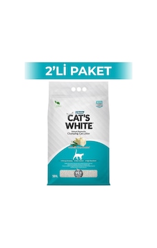 Cat's White Sabunlu Bentonit Kedi Kumu 2 x 10 L Cat's White Sabunlu Bentonit Kedi Kumu 2 x 10 L