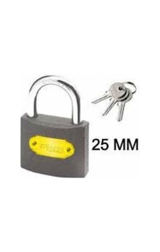 25mm Gri Asma Kilit