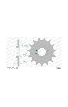 Afam Ktm 640/690/790 Duke Çelik Ön Dişli 520 Afam Ktm 640/690/790 Duke Çelik Ön Dişli 520
