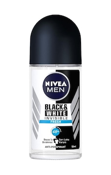 Nivea Invisible Black&White Fresh Erkek Roll-On Deodorant 50 ML Nivea Invisible Black&White Fresh Erkek Roll-On Deodorant 50 ML