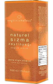 Zeytin İskelesi Natürel Sızma Zeytinyağı Teneke 5 L Zeytin İskelesi Natürel Sızma Zeytinyağı Teneke 5 L