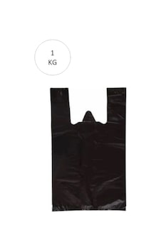 Siyah Atlet Poşet Mini Boy 20x34 Cm Takriben 235 Adet 1 Kg Siyah Atlet Poşet Mini Boy 20x34 Cm Takriben 235 Adet 1 Kg