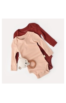 Rebebe Babycosy Modal 2 Li Uzun Kollu Bebek Badi - Bebek Body - Csym1131 (546800900) Kiremit - Somon Rebebe Babycosy Modal 2 Li Uzun Kollu Bebek Badi - Bebek Body - Csym1131 (546800900) Kiremit - Somon