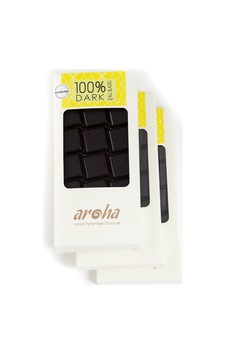 Aroha Simsiyah Çikolata %100 Kakao 3 x 90 G Aroha Simsiyah Çikolata %100 Kakao 3 x 90 G