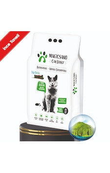 Magicsand Doğa Kokulu Kedi Kumu 20 Lt Ince Taneli Magicsand Doğa Kokulu Kedi Kumu 20 Lt Ince Taneli