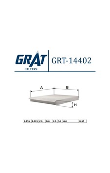 Grat 14402 Kabin Filtresi Opel: Astra G / Astra H / Zafir Grat 14402 Kabin Filtresi Opel: Astra G / Astra H / Zafir