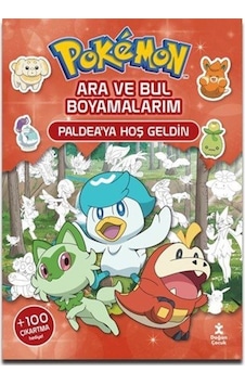Pokémon - Ara Ve Bul Boyamalarım - Paldea'ya Hoş Geldin
