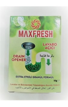 Maxfresh Lavabo Açıcı 50g