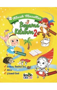 Klasik Masallar Boyama Kitabım-2- Limonkids