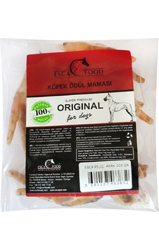 Esca Piliç Ayak Yetişkin Köpek Ödülü 100 G