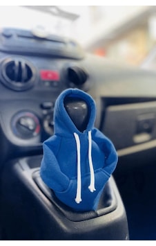 Oto Vites Poları Araç Vites Kıyafeti Tüm Araçlara Uyumlu Mavi Renkli