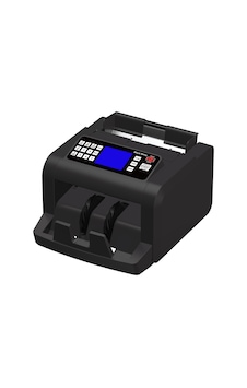 Black Shiny Para Sayma Makinesi - Tl, Eur Karışık Sayım Black Shiny Para Sayma Makinesi - Tl, Eur Karışık Sayım