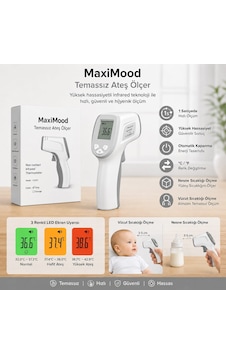 Maximood Temassız Ateş Ölçer Maximood Temassız Ateş Ölçer