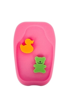 Flipper Bebek Banyo Küvet İçi Sünger Pembe