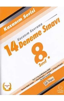 Palme Yayınevi 8. Sınıf Kazanım Tüm Dersler14 Deneme Sınavı Palme Yayınevi 8. Sınıf Kazanım Tüm Dersler14 Deneme Sınavı