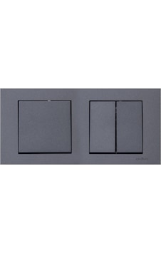 Ovivo Grano Füme 2'li Set Anahtar + Komütatör Ovivo Grano Füme 2'li Set Anahtar + Komütatör