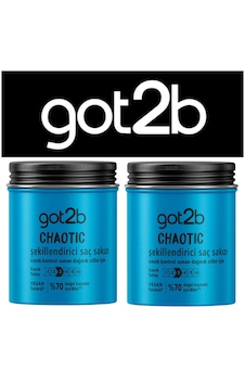 Got2b Chaotıc Şekillendirici Saç Sakızı Vegan 2 X 100 Ml Got2b Chaotıc Şekillendirici Saç Sakızı Vegan 2 X 100 Ml