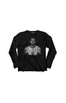 The Kıng Leo Lionel Messi Barcelona Forma Beyaz Uzun Kollu Tişört (512968786) The Kıng Leo Lionel Messi Barcelona Forma Beyaz Uzun Kollu Tişört (512968786)