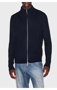 Armani Exchange Pamuklu Regular Fit Dik Yaka Hırka Erkek Hırka Xm002998 Af14008 Ub101 Lacivert Armani Exchange Pamuklu Regular Fit Dik Yaka Hırka Erkek Hırka Xm002998 Af14008 Ub101 Lacivert