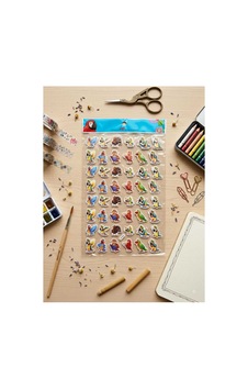 48 Adet Kabartmalı Papağan Figürlü Sticker 1 Sayfa Diğer 48 Adet Kabartmalı Papağan Figürlü Sticker 1 Sayfa Diğer