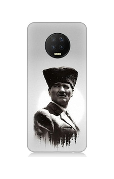 iNfinix Note 7 Uyumlu Mustafa Kemal Atatürk Desenli Silikon Kılıf iNfinix Note 7 Uyumlu Mustafa Kemal Atatürk Desenli Silikon Kılıf