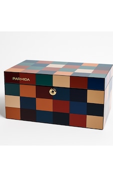 Parmida Dama Desenli Ahşap Sedir Humidor Puro Kutusu - Tr8819 Parmida Dama Desenli Ahşap Sedir Humidor Puro Kutusu - Tr8819