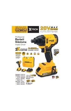 SGS 20 VOLT 4.0Ah DARBELİ VİDALAMA SETİ SGS 20 VOLT 4.0Ah DARBELİ VİDALAMA SETİ