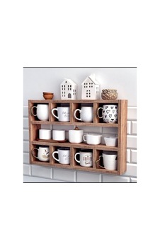 Ahşap Bardaklık Terek 40x35x9 Cm Seffaf Ahşap Bardaklık Terek 40x35x9 Cm Seffaf