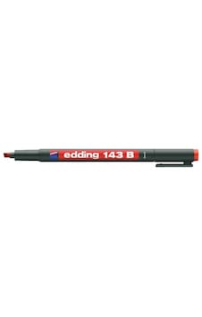 Edding Asetat Kalemi Permanent B Seri 1-3 MM Kırmızı 143 B - 10 A Kırmızı Edding Asetat Kalemi Permanent B Seri 1-3 MM Kırmızı 143 B - 10 A Kırmızı
